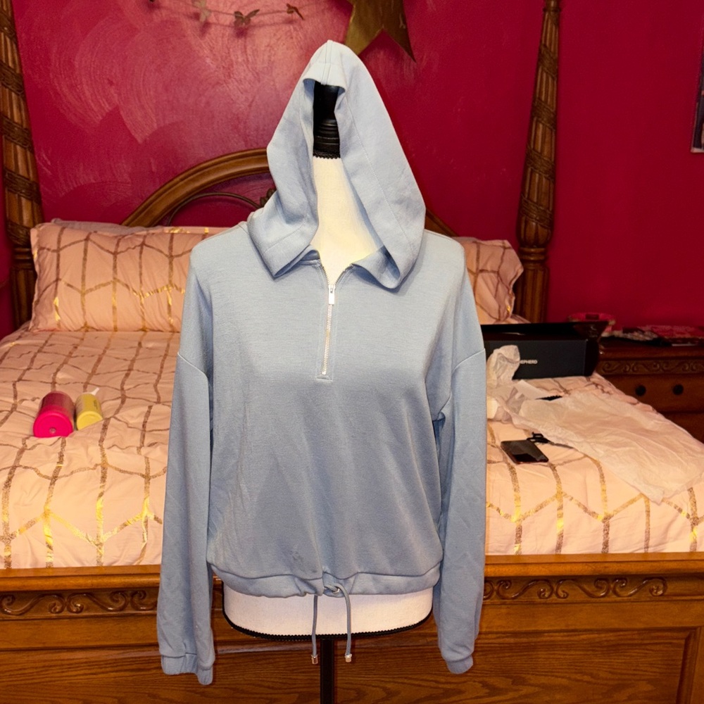 Light Blue Women's Hoodie